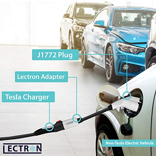 Lectron - Tesla to J1772 Adapter (White)