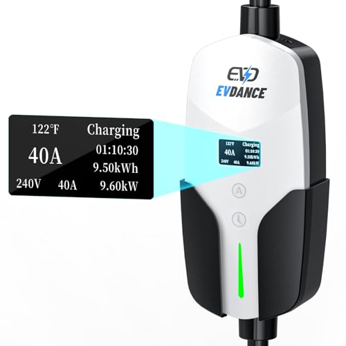 Evdance Fast Level 2 EV Charger with Scheduled Charging