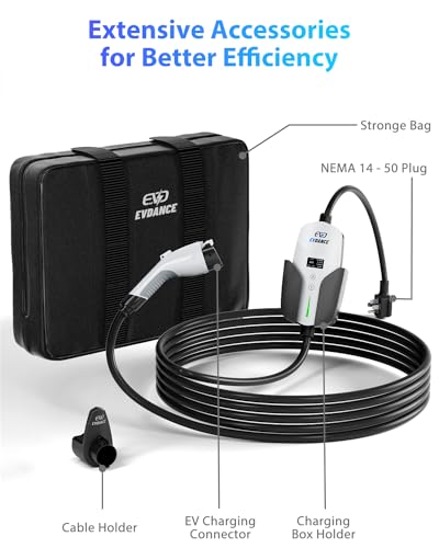 Evdance Fast Level 2 EV Charger with Scheduled Charging