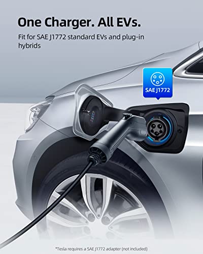 ShockFlo Level 1-2 EV Charger: Portable & Powerful