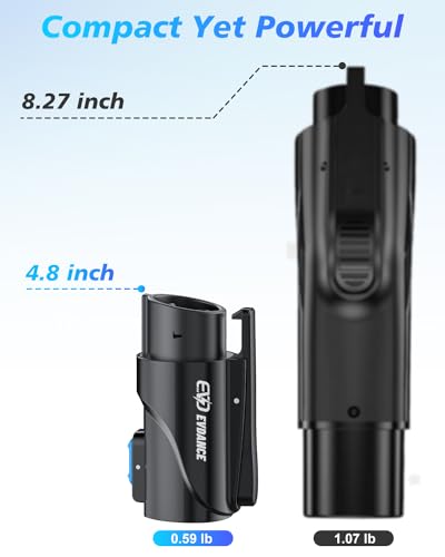 Evdance Tesla to J1772 Adapter - 80A & 250V 