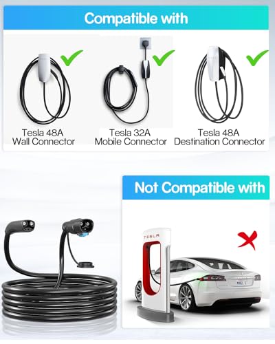 Seguma Tesla 21ft Extension Cord for Model Y/3/S/X