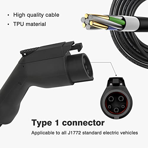 Evcars Portable Level 1 EV Charger 16A 25FT