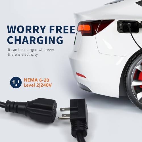 Ufixed Electric Car Charger NEMA 5-15 to 6-20 Adapter