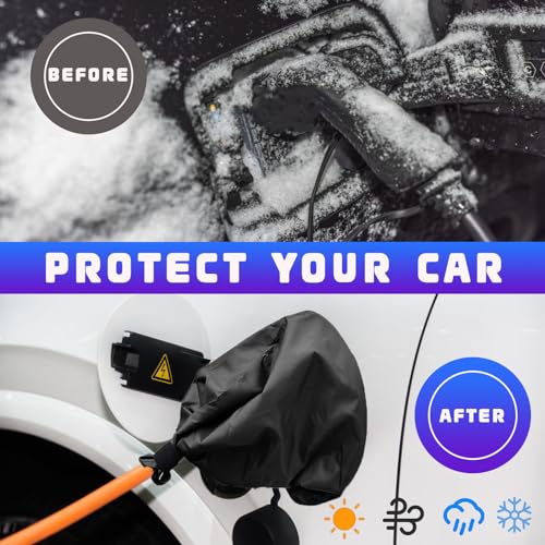 Waterproof Electric Car Charger Plug Port Cover