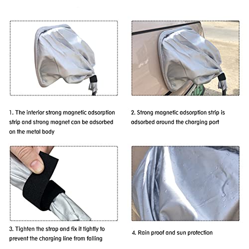 Universal EV Charger Port Cover for Electric Vehicles
