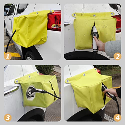 FAVOMOTO EV Charger Port Cover - Yellow