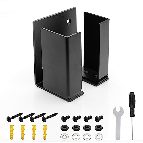 Hikig Universal Metal EV Charger Bracket - Adjustable, Black