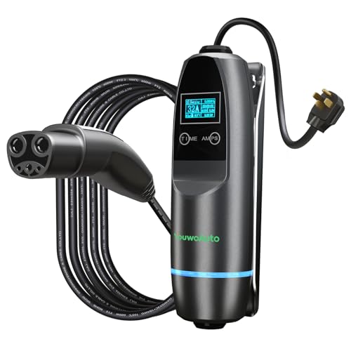 Youwoauto Portable Level 2 Tesla Charger - 32A, 240V