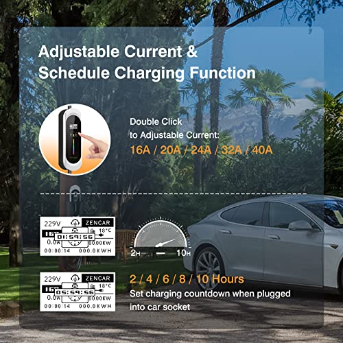 Keruida Portable Tesla Charger - 40A 25FT Level 2