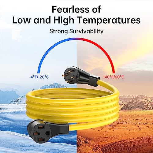 Dongerdi 15FT NEMA 14-50 Extension Cord for Tesla EV