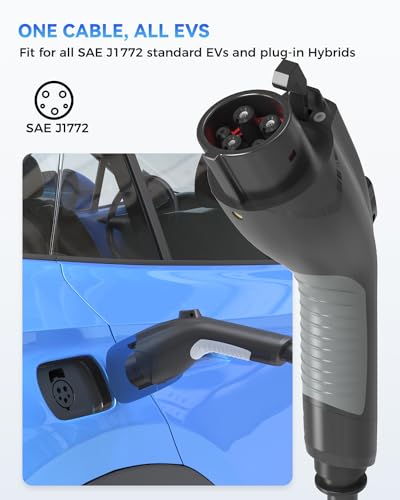 Seguma SAE J1772 EV Extension Cable - 32Amp 21ft