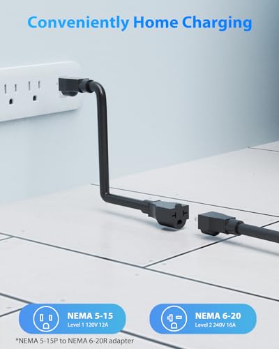 EVDANCE Portable EV Charger Station for J1772 Electric Cars