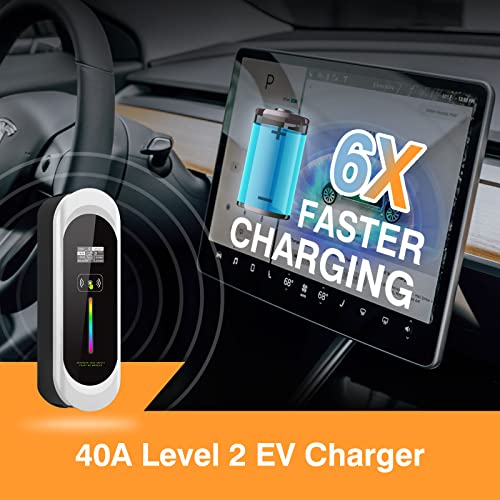 Keruida Portable Tesla Charger - 40A 25FT Level 2
