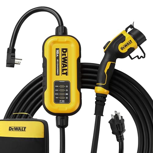 DEWALT Portable EV Charger - Level 1 & 2