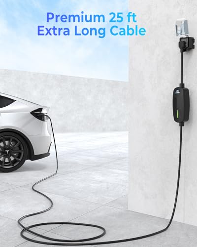 Evdance Portable Tesla Level 2 Charger for All Tesla Models