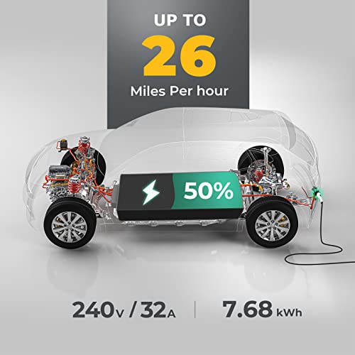 BougeRV Level 2 EV Charger: Portable, Waterproof