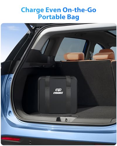 EVDANCE Portable EV Charger Station for J1772 Electric Cars