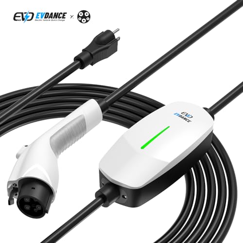 EVDANCE Portable EV Charger Station for J1772 Electric Cars