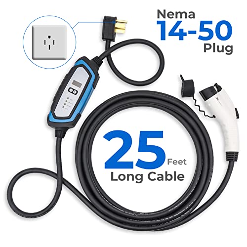BougeRV Level 2 EV Charger: Portable, Waterproof