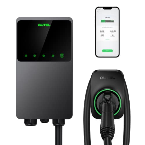 Autel MaxiCharger: Level 2 EV Charger, WiFi/Bluetooth, 50A
