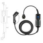 Lefanev Portable 32 Amp EV Charger for Electric Vehicles
