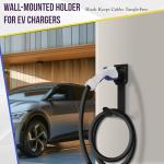 ENERLITES EV Charger Wall Mount - J1772 Connector Holder