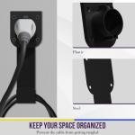 ENERLITES EV Charger Wall Mount - J1772 Connector Holder