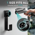 Bussdis EV Charger Holder with Nozzle Holster and Cable Organizer