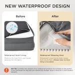Bedsure Waterproof Orthopedic Dog Bed for Medium Dogs