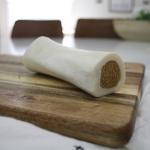 Large Peanut Butter-Stuffed Dog Shin Bone
