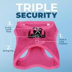 Voyager Step-In No Pull Dog Harness - Fuchsia