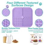 LUKITO Lick Mat for Dogs and Cats 2-Pack