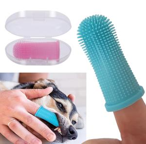Soft Silicone Dog Toothbrush for Healthy Teeth