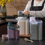 Dog and Cat Food Storage Container with Cup