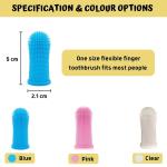 Soft Silicone Dog Toothbrush for Healthy Teeth