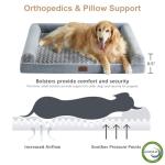 Orthopedic Dog Bed for Large Dogs, Waterproof