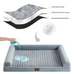 Orthopedic Dog Bed for Large Dogs, Waterproof