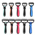 Stainless Steel Deshedding Brush for Dogs and Cats