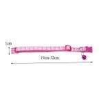Dog Print Cat Collar with Bell – Multiple Colors