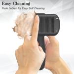 Dipoo Self-Cleaning Shedding Brush for Pets