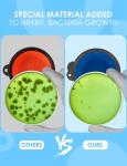 Aonkey Collapsible Travel Dog Bowls, 2-Pack