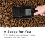 Airtight Dog Food Storage Container with Wheels