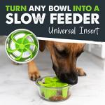 Mighty Paw Slow Feeder Dog Bowl Insert