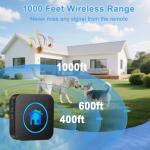 Wireless Dog Door Bell for Potty Training