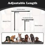 2-Pack Adjustable Dog Safety Seat Belt Straps