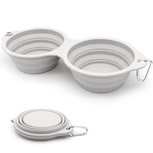 SLSON Collapsible Dog Bowls for Food and Water