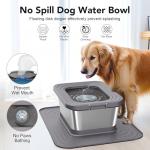 Decflow Spill-Proof Stainless Steel Dog Water Bowl