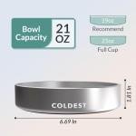 Heavy-Duty Insulated Stainless Steel Dog Bowl