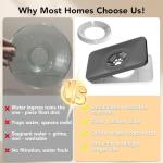 Decflow Spill-Proof Stainless Steel Dog Water Bowl